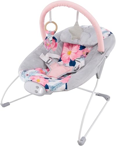 LADIDA My First Baby Bouncer with Music and Vibration for Newborns 147