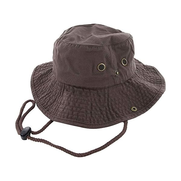 BrownUS-SellerCotton-Hat-Boonie-Bucket-Cap-Summer-Men-Women BrownUS-SellerCotton-Hat-Boonie-Bucket-Cap-Summer-Men-Women