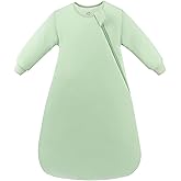 PurComfy Supersoft Baby Premium Bamboo Viscose Long-Sleeve Wearable Sleeping Bag Sack Blanket 1.0 TOG