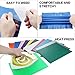 Heat Transfer Vinyl Bundle Iron On HTV Vinyl Sheet Easy Weed - Use With Silhouette Cameo, Cricut or Heat Press Machine for DIY T-shirt, Garments- 12 Colors，12