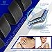 Men's Shirt Stays Garter - Adjustable Elastic Shirt Garters, Black, Size Large