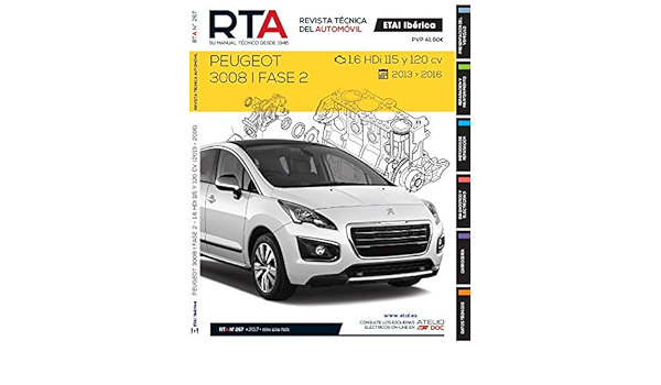 Amazon.es: FELLOJA Manual DE Taller Peugeot 3008 Desde -2013 ...