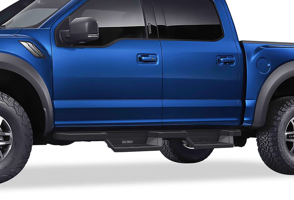 Speed Daddy 5" Stainless Steel Nerf Bars Running Boards For 2015-2021 Ford F150 Crew Cab - 350lb Capacity