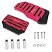 Brake Accelerator Sport NonSlip Pedal Pad Vehicle Automatic AT Car Red