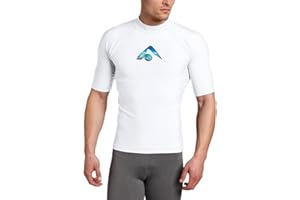 Kanu Surf Men's Mercury Rashguard UPF 50+ Sun Protection Swim Shirts Rash Guard