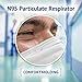 N95 Mask NIOSH Certified Fold Flat Face Mask SAS, 1 Mask (Individually packed)thumb 2