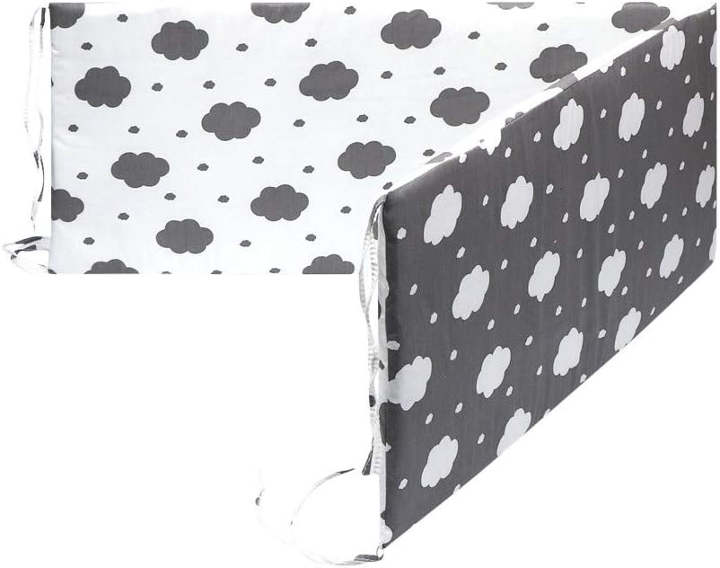 Gaddrt Baby Bed Bumper Crib Around Cushion Cot Protector Pillows Room Decor - 133x28cm/52.3''x11.0'', Bed Sleep Bumper for 0-18 Months Baby Newborn Gift