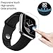 [6 Pack] Apple Watch Screen Protector 44MM PET, hairbowsales HD Screen Protector Anti-Bubble Scratch-Resistant Guard Cover 3D Hydrogel Protective Soft Film Apple Watch Series 4 44mm PET
