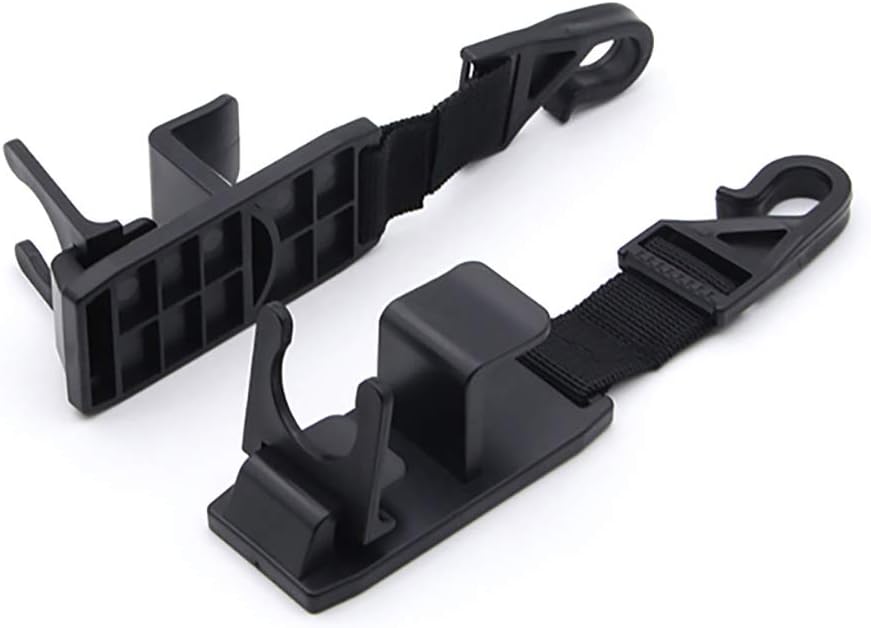 Car Headrest Hook 4 Pack Movable Sturdy Seat Large Hook and Small Hook