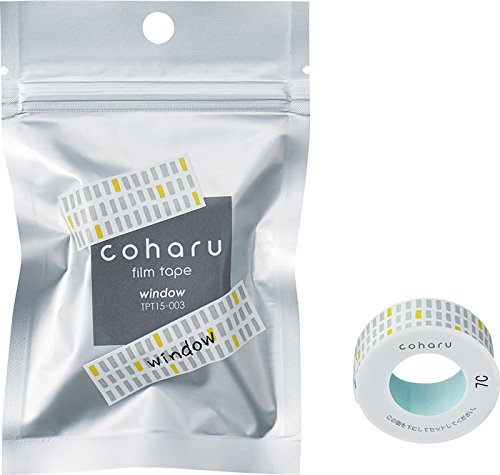 KING JIM Window, coharu film tape; for label printer TEPRA Lite