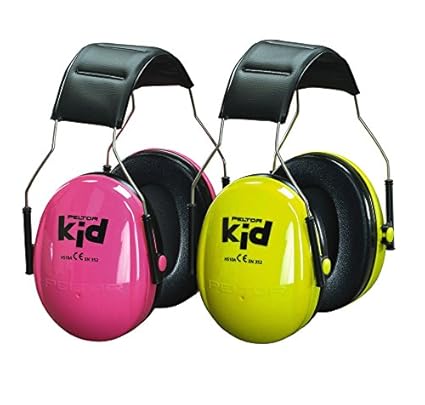 Peltor H510AK-442-GB Kinder-Ohrenschützer, Neon-Grün, 3 M, rosa