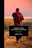 African Sunset Engagement Calendar (African Sunset SimpleBooks© Collection) (Volume 2) by James F. Hatcher III