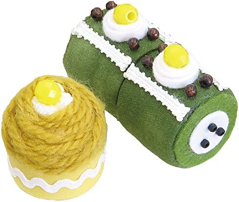 オリムパス製絲 手芸キット スウィーツマグネット 抹茶ロールとモンブラン Pa 725 手芸キット 通販 Amazon