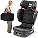Peg Perego Carry Viaggio Flex 120 Child Booster Seat with Carrying Bag - Licorice