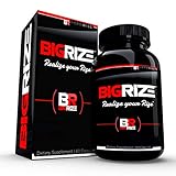 Bigrize #1 Rated Testosterone Booster, 60 Capsules - Increase Performance, Energy, Enhancement, Stamina, Vitality, Performance & More for Male Health - 1 Month