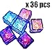 For Entertainment Party Drink Glow in the Dark Ice Cubes with LED, Multiple Color Senor Technology (36)