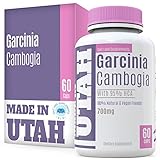 Garcinia Cambogia Extract With 95% HCA, Natural Appetite Suppressant And Effective Fat Burner Weight Loss Supplement For Women & Men - Made in Our Lab in Utah