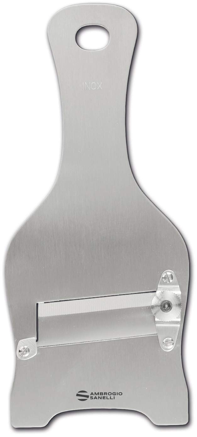 SANELLI AMBROGIO 1710.000 Truffle Slicer with Stainless Steel Blade Smooth, 23.0 x 9.0 x 2.5 cm