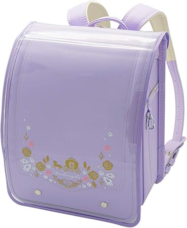 Amazon Co Jp ランドセルカバー 透明 女の子 おしゃれ 馬車 縁スミレ 入学祝い 小学生 プレゼント ランドセルのカバー デコらん 夜道で反射して光る おもちゃ