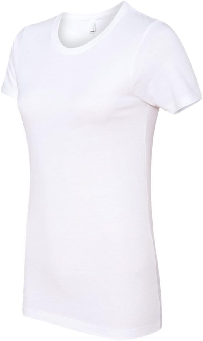 Next Level Apparel Ladies Boyfriend T-Shirt, White, XX-Large
