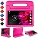 BMOUO Kids Case for LG G Pad X 8.0 - Carry Handle Child Stand Holder EVA Foam Shock Proof Case Cover for LG G Pad X 8.0 Inch V-520/V-521 Tablet (Rose)