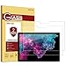 [2-Pack] New Surface Pro 2017/Surface Pro 4 Screen Protector - OMOTON Tempered Glass Screen Protector with [High Responsivity] [Scratch Resistant] [Bubble Free] [High Definition]