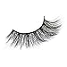 LASHVIEW 3D False Eyelashes Soft Black Handmade Natural Look Eye Lashes Fake Eyelashes 3 Pairs (033)