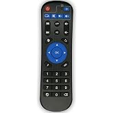 Amiroko Remote Control Replacement Compatible with Android TV Box T95, T95 MAX, T95Z Plus, T95K T95V T95U T95W Pro, T95 X2, Qbox, Q Plus, X96, H96, MX1, MX10, T9, TX3, TX6, H50, HK1, X88 Android Box