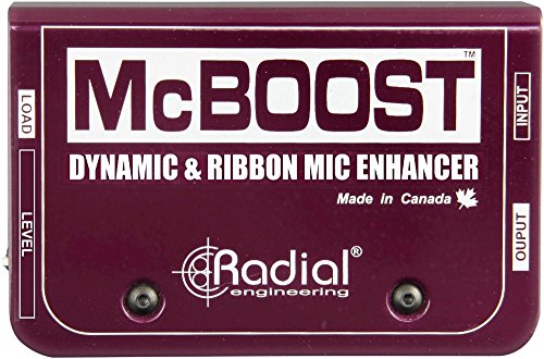 Radial McBoost Microphone Signal Intensifier