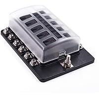 Amazon Best Sellers: Best Automotive Replacement Fuse Boxes auto fuse boxes 