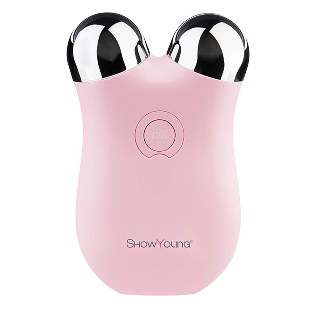 ShowYoung Mini Microcurrent Facial Device Reducing Wrinkles Skin Tight Anti-Aging Electric Galvanic Machine: Beauty