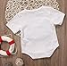 Baby Boy Girl be Careful What You say to me My Grandmas Crazy Bodysuit (70 (0-6M), White)