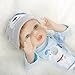 SanyDoll Reborn Baby Doll Soft Silicone 22inch 55cm Magnetic Lovely Lifelike Cute Lovely Baby cute doll birthday gift