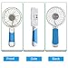Anpress Handheld Fan Mini Portable Personal Fan USB Rechargeable Battery Cooling Fan for Home Office Outdoor Travel