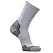 Premium Bamboo Comfort Socks for Men and Women – Great for Hiking, Walking, Everyday Wear – Crew Socks, Moisture Wicking, Ultra-Soft, Eco Friendly (L/XL, Light Grey)