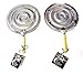 2 Simmer Ring Flame Heat Diffuser with Wooden Handle 2 Pack with Hanging Loop