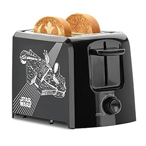 Star Wars LSW-21CN 2-Slice Toaster,Black