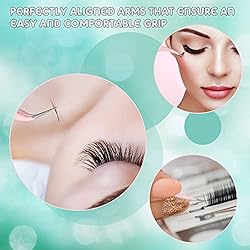 5 Pcs Eyelash Tweezers Set Eyelash Extension