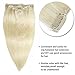 U Shape Metallic Snap Clips ins 20 Pcs for Hair Extension Hairpiece DIY Snap-Comb Wig Clips with Rubber (Blonde,Small Size)thumb 3