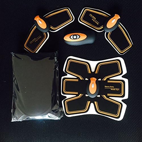 N Noble OneWireless Electronic Muscle Toner Fitness System Body Massager / Unisex Wireless Muscle Stimulation Body Toning System ABS FIT Gear Training Fitness Body Fit For Arm / Abdomen / Thight
