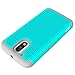 Moto G4 Case, Moto G4 Plus Case - OEAGO [Shockproof] [Impact Protection] Hybrid Dual Layer Defender Protective Case Cover for Motorola Moto G4 / G4 Plus (Moto G Plus, 4th Gen) - Teal