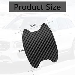 ASUBHA 4PCS Car Door Handle Scratch