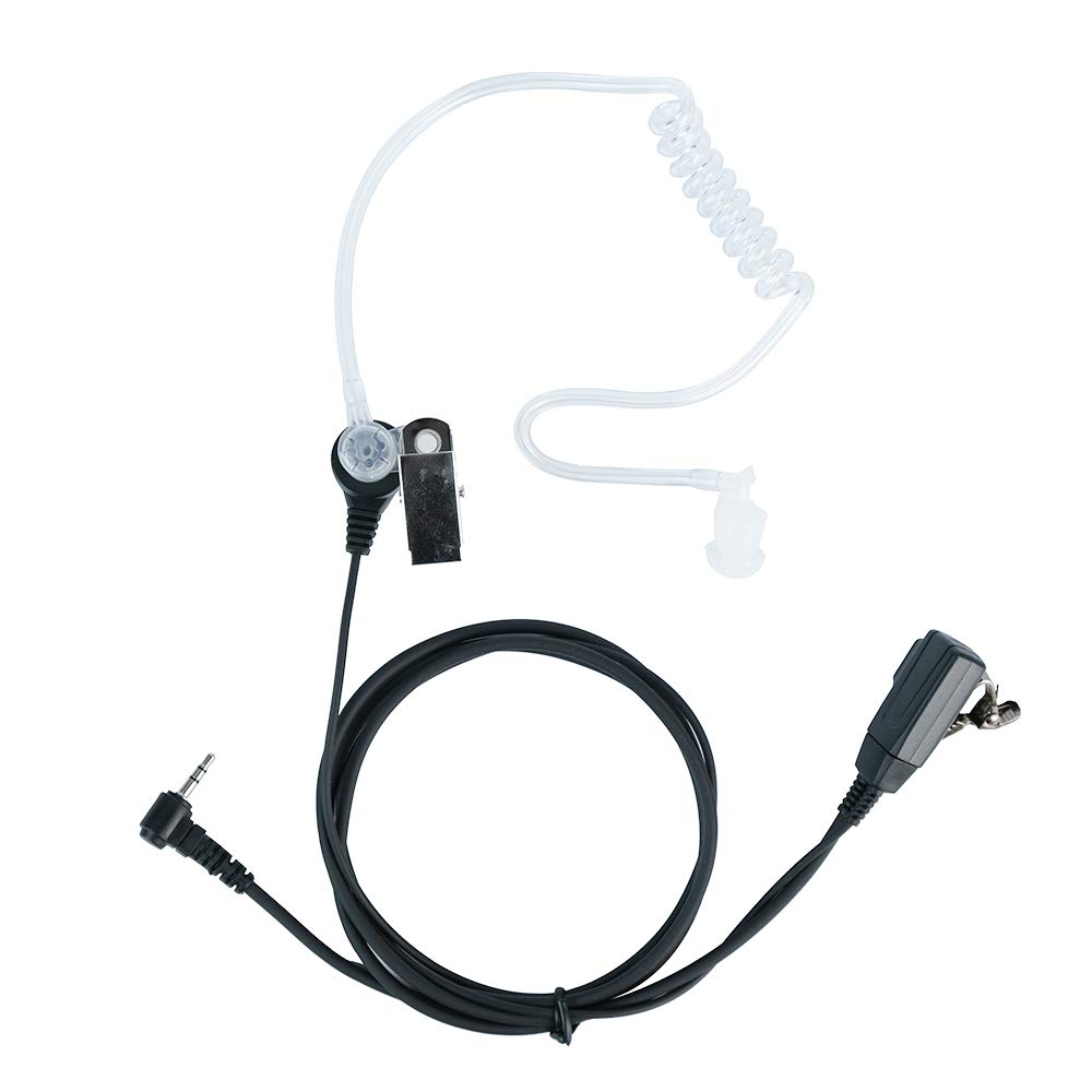 Photo 1 of Caroo Earpiece Headset with Mic PTT for Uniden GMR Walkie Talkie 1 Pin MR5089-2CKHS SX507-2ckhs GMR1636-2C Two Way Radio with Covert Air Tube