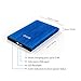 Portable Charger, TROND Air 4000mAh External Battery Pack Power Bank (8mm Ultra Slim, 2.4A Smart Charging, 2.0A Fast Recharging, Unibody Brushed Aluminum Housing), for Apple iPhone 6S 6 Plus 5S 5, Samsung Galaxy S6 Edge S5 S4 S3 Note 5 4, iPad, Tablet and More - Blue