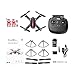 Amazingbuy RC Racing Drone Quadcopter MJX Bugs 3 B3 Mini 2.4G 1306 2750KV Motor 6-axis Gyro 4CH Angle/Acro Mode High Speed Racing Drone ,3D-flip Function Wind Resistance Drone Helicopter