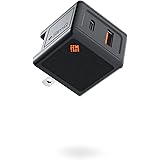 USB C Mini Charger,SlimQ 30W USB C Fast Charging,PD QC Wall Charging,Type C Foldable Charger,for iPhone 12 Mini Pro Max/iPad