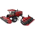 ERTL 1/64 Case IH WD2505 Windrower with RD165 Rotary Head and Sickle Bar Head 44282