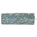 Teamoy Crochet Hook Case, Roll Bag Holder Organizer for Various Crochet Needles and Knitting Accessories, Plum Flowers