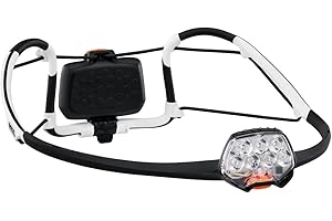 PETZL, IKO LED Headlamp with Lightweight Headband, Rear Battery Pack and 350 Lumens