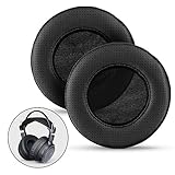 BRAINWAVZ XL Large Replacement Memory Foam Earpads - Suitable for Many Other Large Over The Ear Headphones - Sennheiser, AKG, HifiMan, ATH, Philips, Fostex, Sony (Perforated)